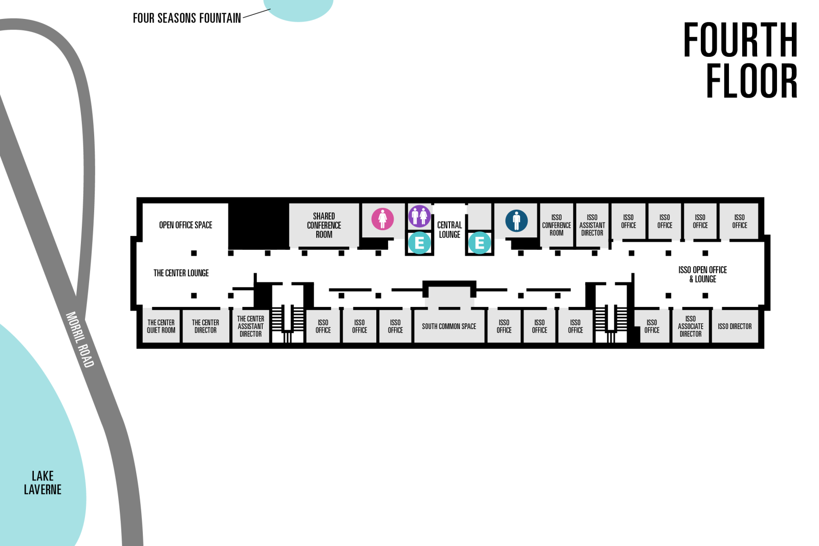 Level 4 building map.