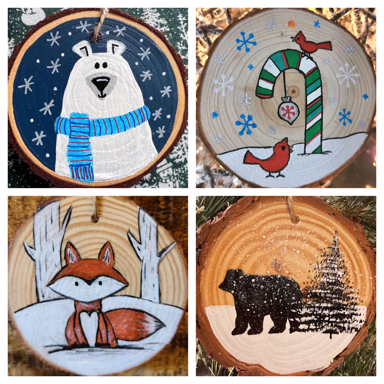 Ornament paintings.